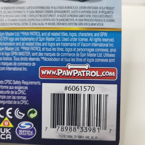 Spin Master Paw Patrol The Movie Rubble True Metal Diecast Vehicle Nickelodeon - Picture 9 of 13